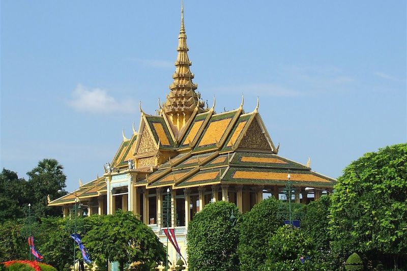 Pavillon du clair de lune - Palais Royal de Phnom Penh - Cambodge
