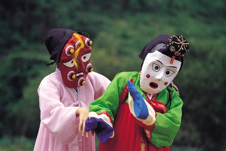 Danse des masques - Corée du Sud