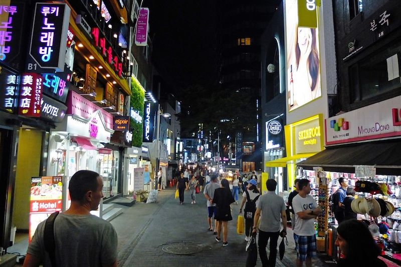 Séoul de nuit - Corée du Sud