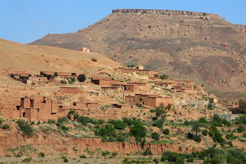Le village berbère de Telouet - Haut Atlas - Maroc