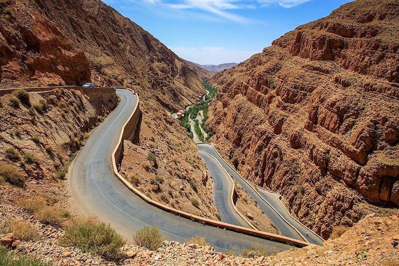 Route de la vallée du Dadès - Maroc