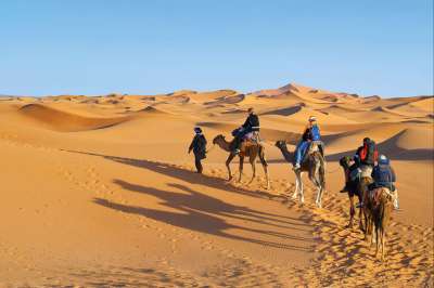 La Méharée des ergs vers MHamid  - Maroc - 