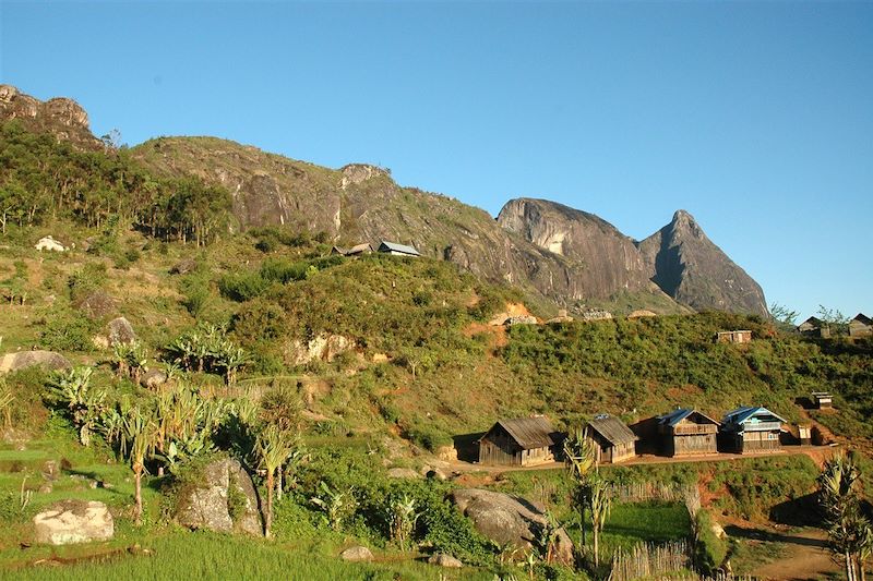 Village Zafimaniry - Madagascar