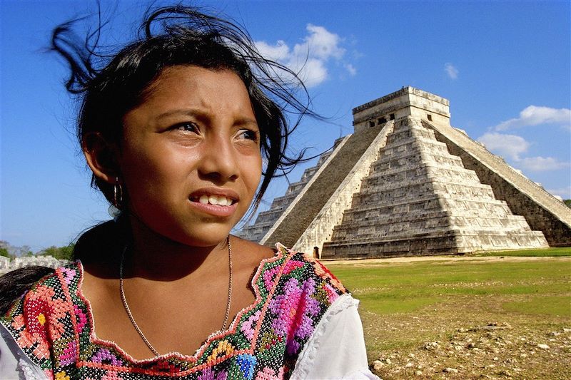 Pyramide de Kukulcán - Chichen Itza - Yucatán - Mexique