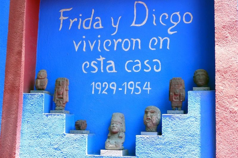 La Casa Azul ou Musée Frida Kahlo - Mexico - Mexique