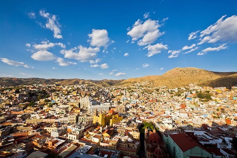 Vue sur la ville de Guanajuato - Mexique