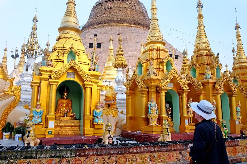 Pagode Shwedagon - Rangoon - Birmanie