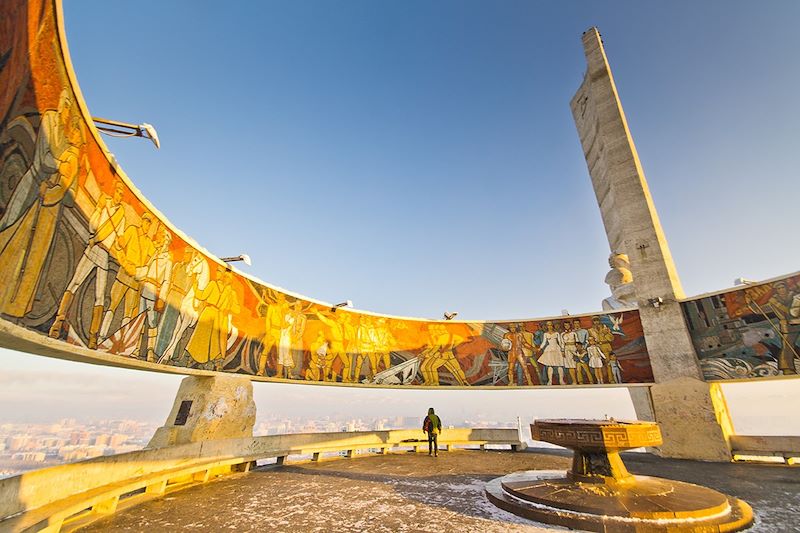 Mémorial sur la colline de Zaisan - Oulan-Bator - Mongolie