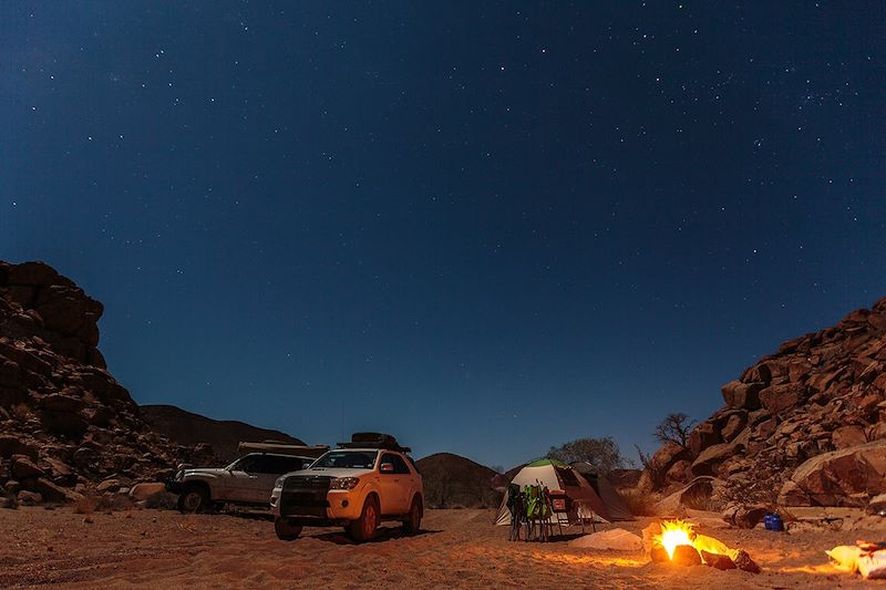 Camping Party en Namibie