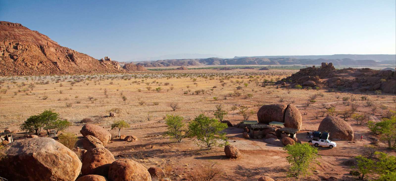 Image Bivouac sur les pistes namibiennes