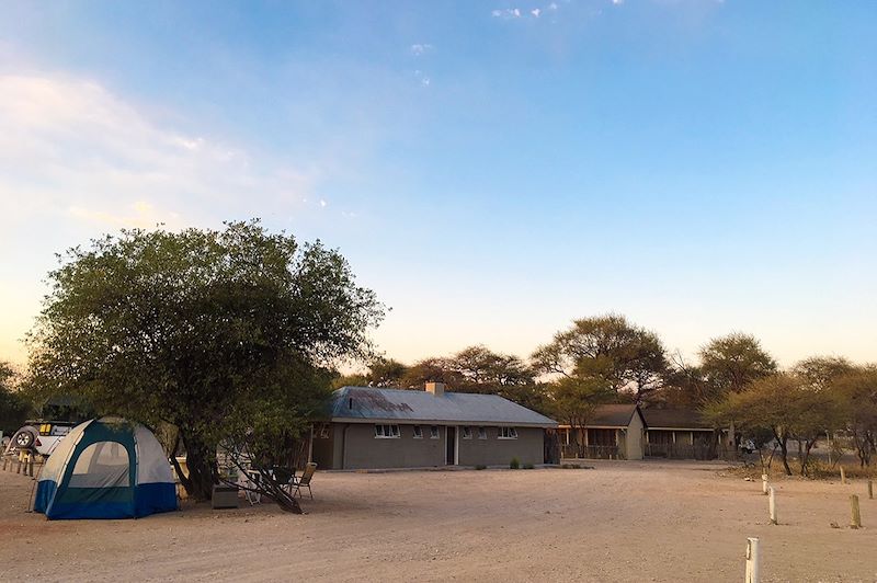 Okaukuejo Campsite - Parc National d'Etosha - Namibie