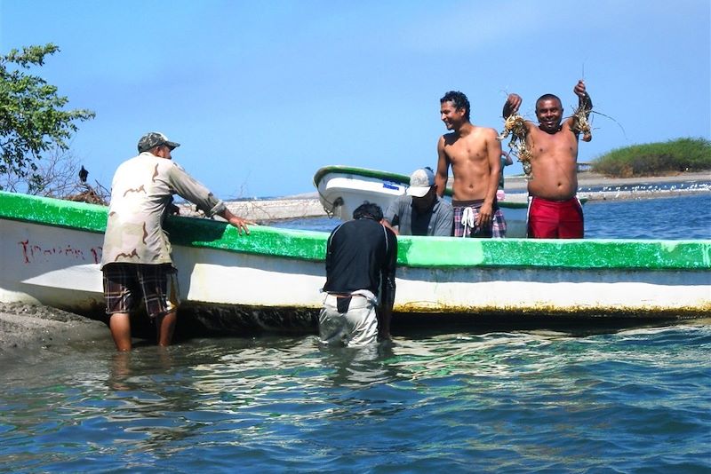 Pêcheurs à Las Penitas - Nicaragua