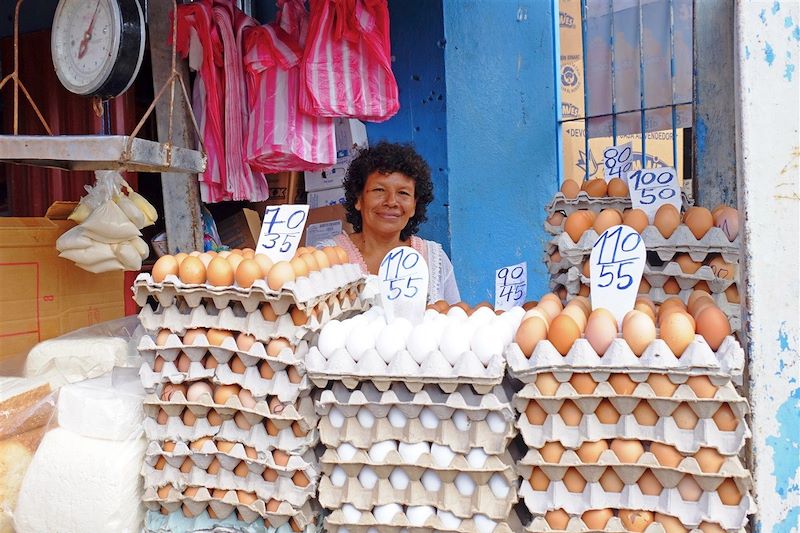 Sur le marché de Granada - Département de Granada - Nicaragua