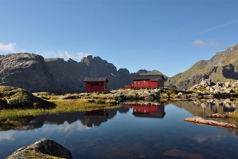 Refuge - ascension du sommet de Munkan - Norvège