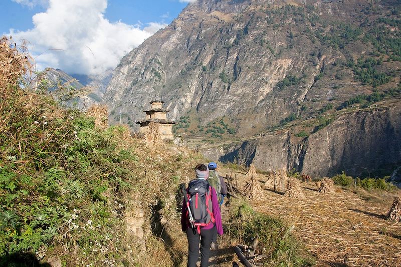 Trek de Prok à Lho autour du Manaslu - Népal