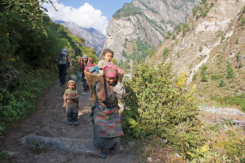 Trek de Prok à Lho autour du Manaslu - Népal