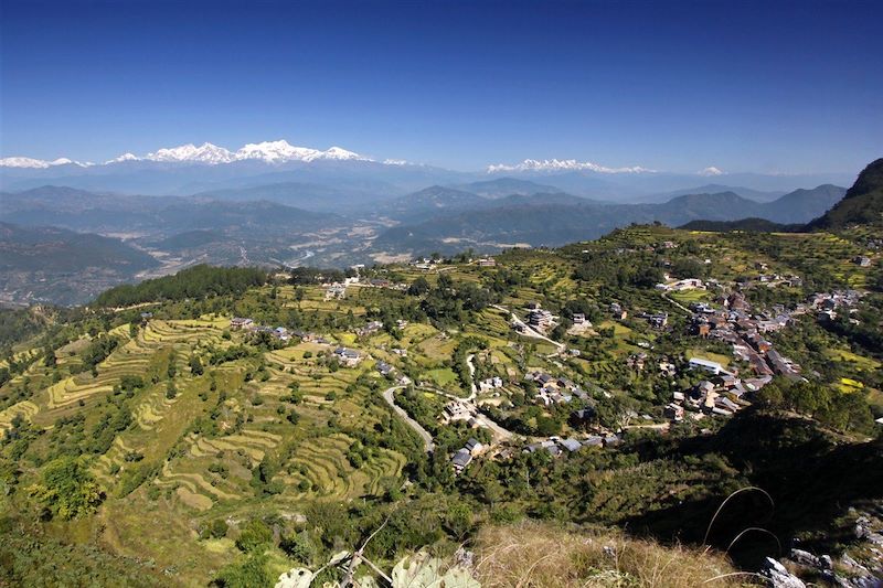 Point de vue depuis Bandipur - Népal