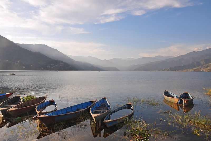 Lac Phewa - Pokhara - District de Kaski - Zone de Gandaki - Népal