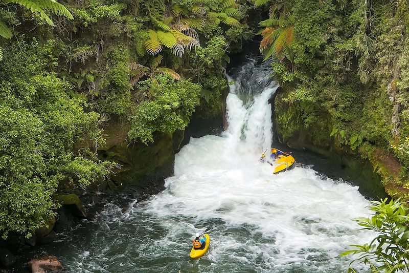 Rafting - Okere Falls - Nouvelle-Zélande