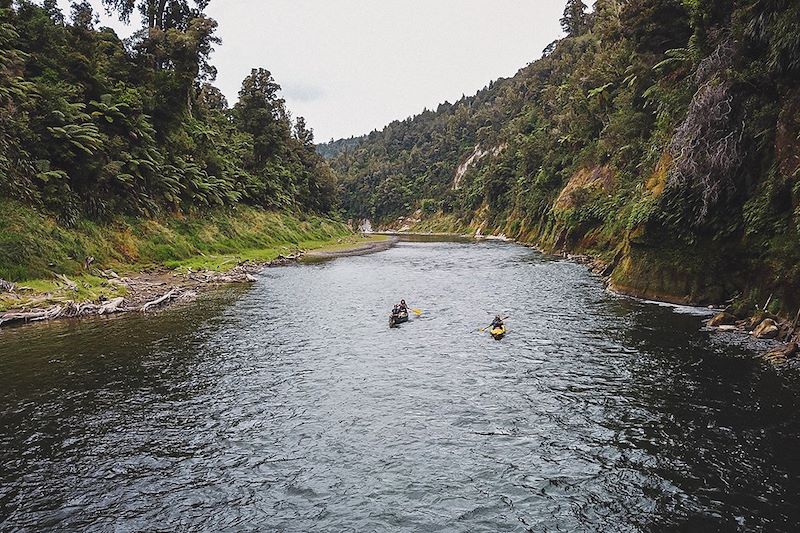 Canoë-kayak sur le fleuve Whanganui - Nouvelle-Zélande