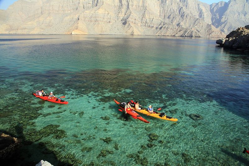 Kayak au Musandam - Oman
