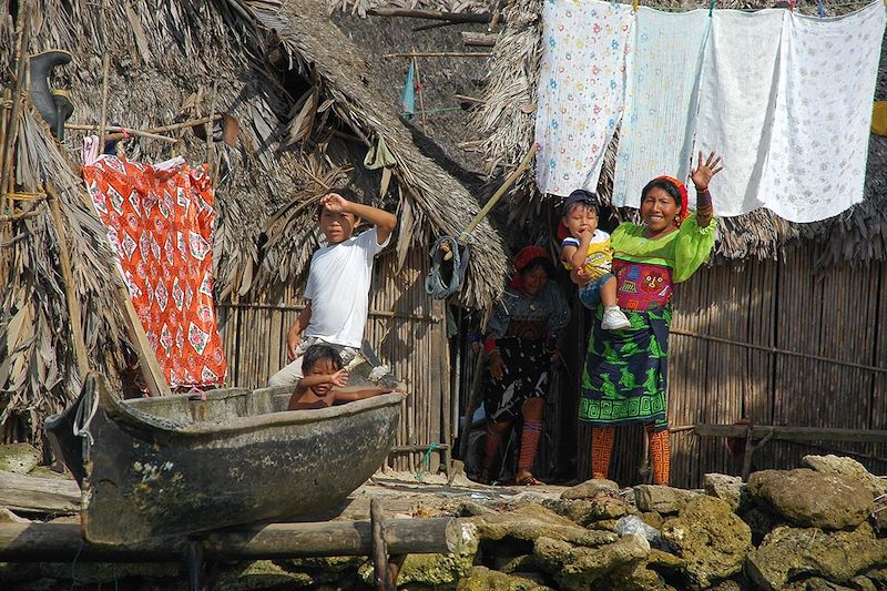 Habitants de l'archipel San Blas - Panama