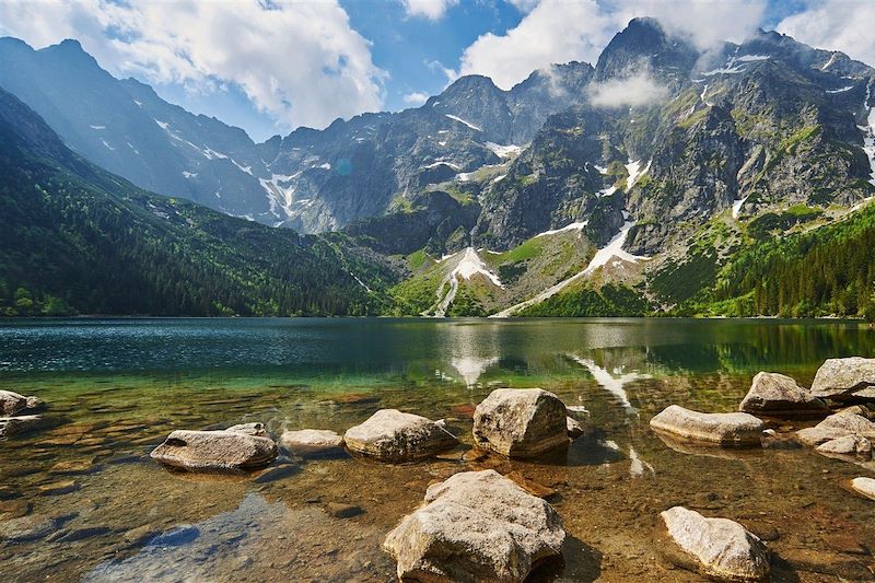 Etang de Grski - Lac Morskie Oko - Massif des Tatras - Pologne