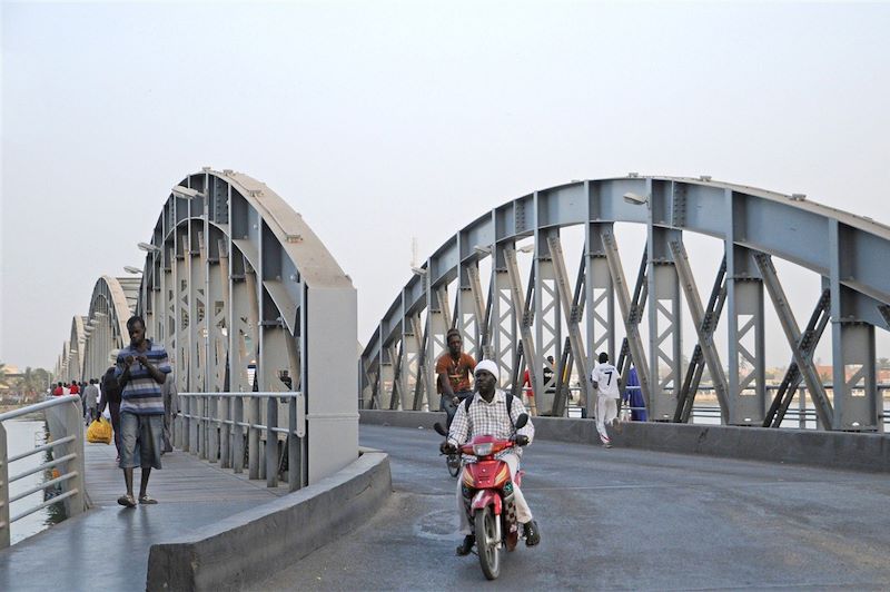 Pont Faidherbe - Saint Louis - Département de Saint-Louis - Région de Saint-Louis - Sénégal 