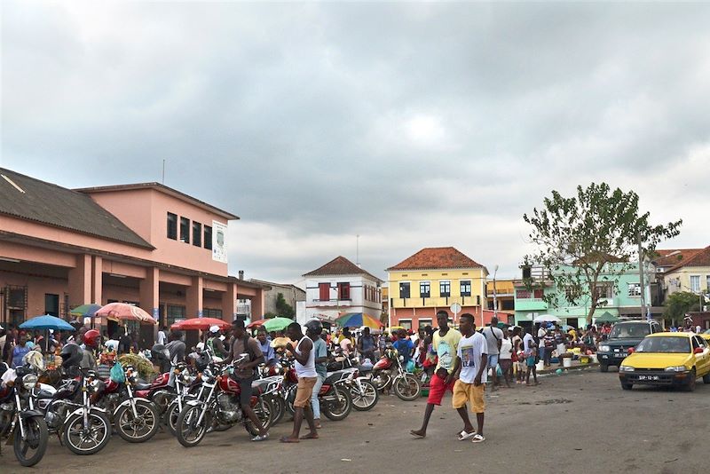 Marché à Sao Tomé - Sao Tomé-et-Principe