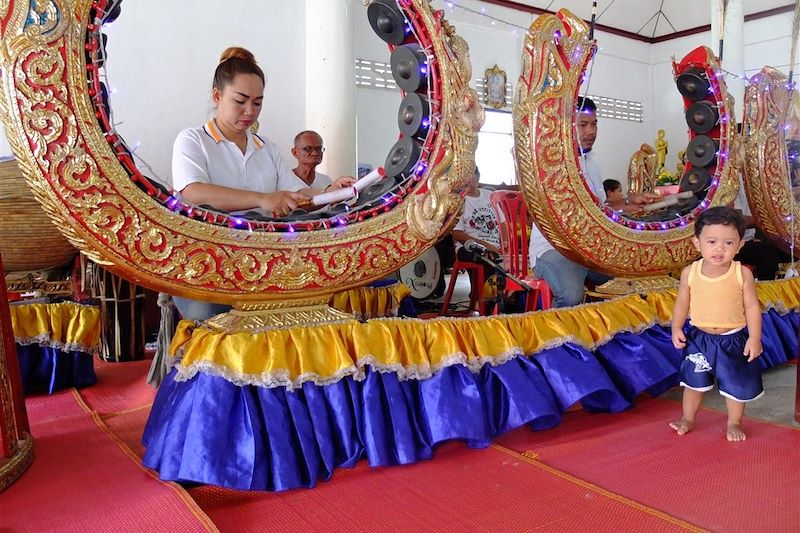 Musiciens à Ayutthaya - Province d'Ayutthaya - Thaïlande