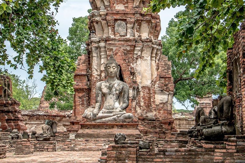Bouddha à Ayutthaya - Thaïlande