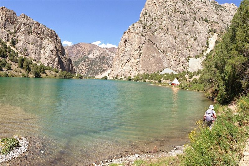 Randonnée autour du lac Tchukurak (2 423 m) - Tadjikistan
