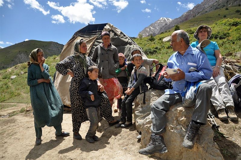 Rencontre avec la population tadjikes de la vallée de Sarymat - Tadjikistan
