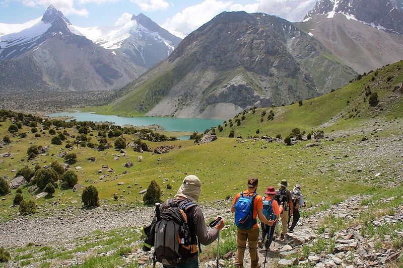 Arrivée au cirque de Koulikalon - Trek entre le lac Tchukurak et le lac Koulikalon - Tadjikistan