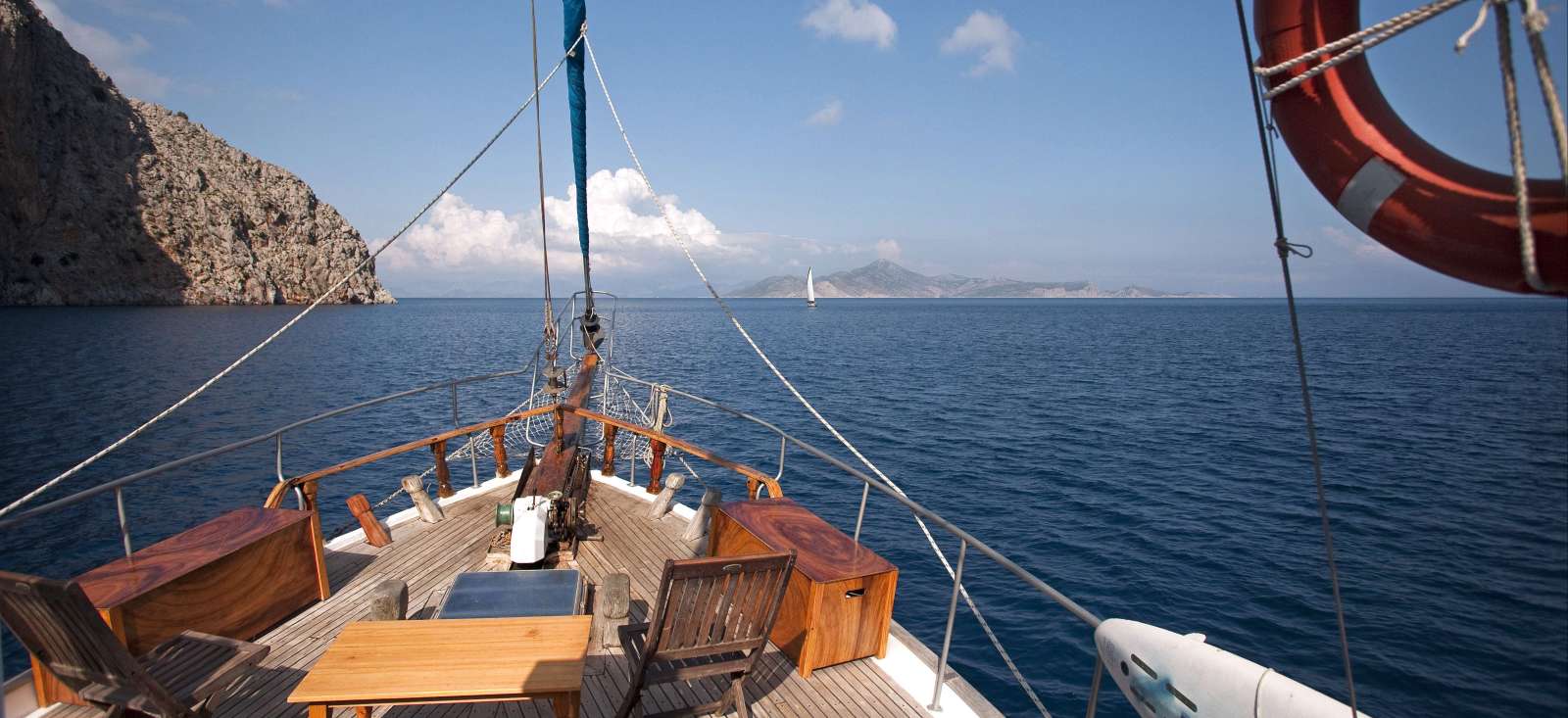 Image Capitaines en mer turquoise