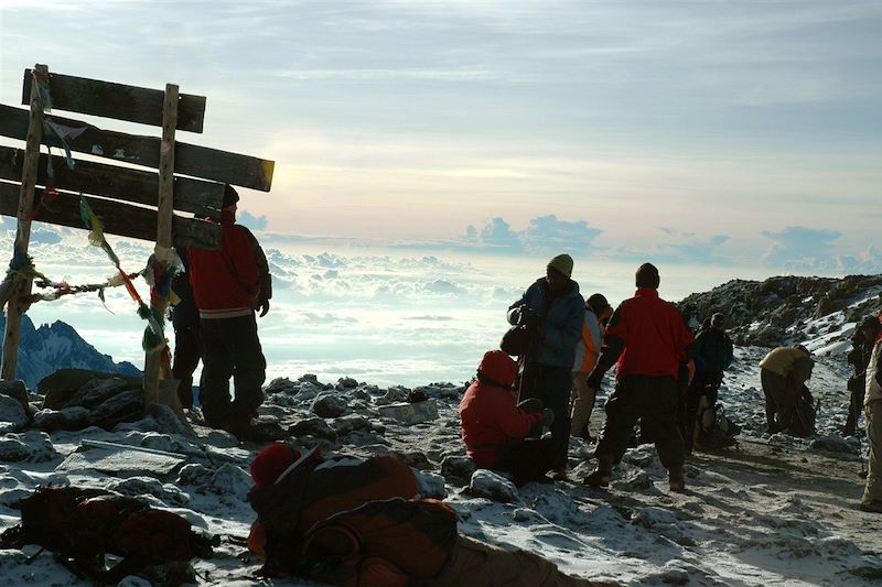 Uhuru Peak - Kilimanjaro - Tanzanie