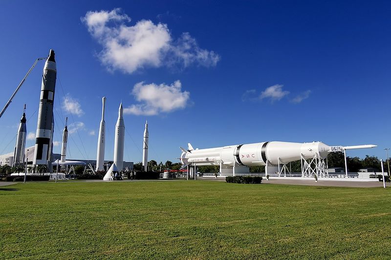 Rocket garden - Kennedy Space Center -  Cap Canaveral - Etats-Unis