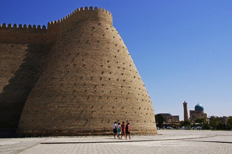 La forteresse Ark de Boukhara - Ouzbékistan