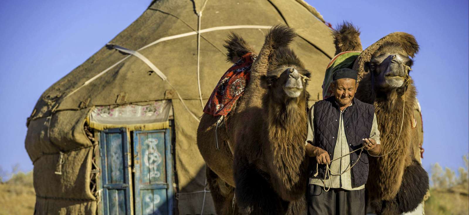 Image D'Ouest en Est : l'Ouzbékistan en grand