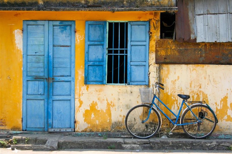Bicyclette dans les rues d'Hanoi - Vietnam