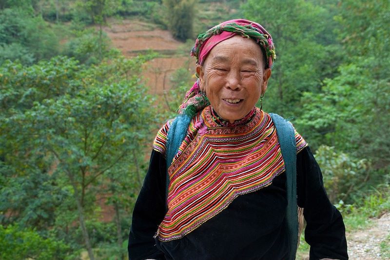 Rencontre avec un femme de l'ethnie Hmong - Vietnam