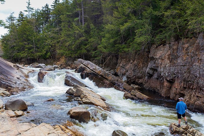 La rivière Sacandaga et les chutes Griffin - Adirondacks - Etats-Unis