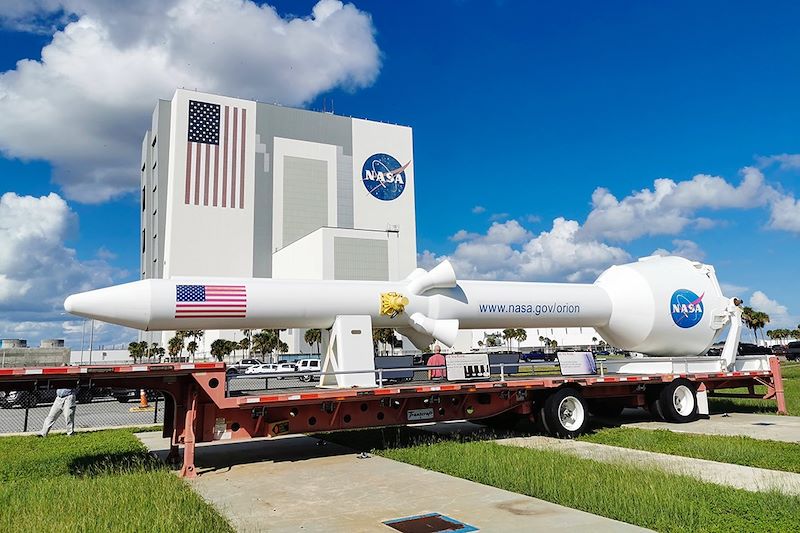 Vehicule Assembly Building - Kennedy Space Center -  Cap Canaveral - Etats-Unis