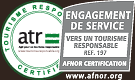 Logo Agir pour un Tourisme Responsable Nomade Aventure