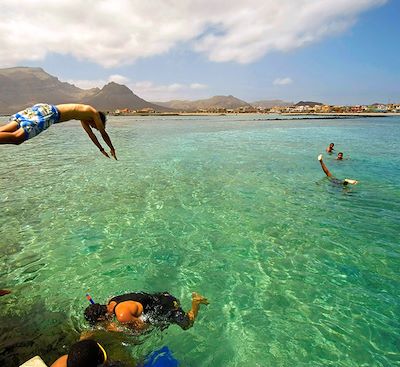 Voyage famille au Cap vert: multi-activités entre rando dans les vallées volcaniques, paddle, sortie en bateau et baignades 