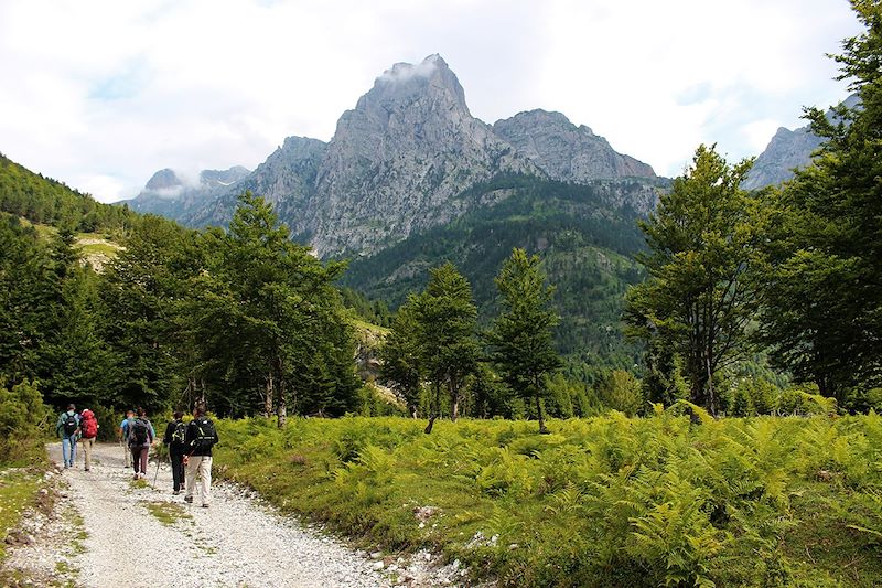 Randonnée vers la bergerie de Rama - Vallée de Valbona - Albanie