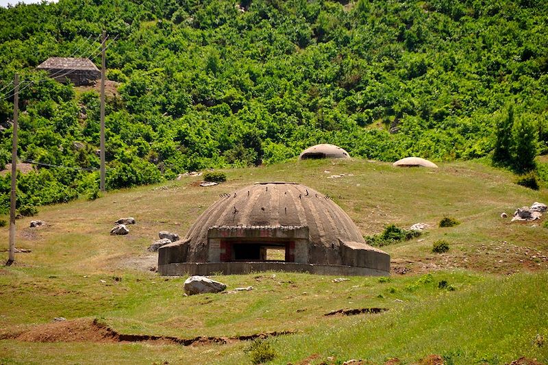 Bunker - Qafë Thanë - Albanie