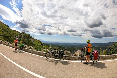 voyage La Riviera albanaise à vélo électrique  