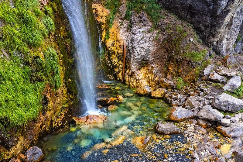Cascade de Grunas - Parc national de Thethi - Albanie
