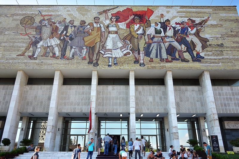 Musée national historique de Tirana - Albanie